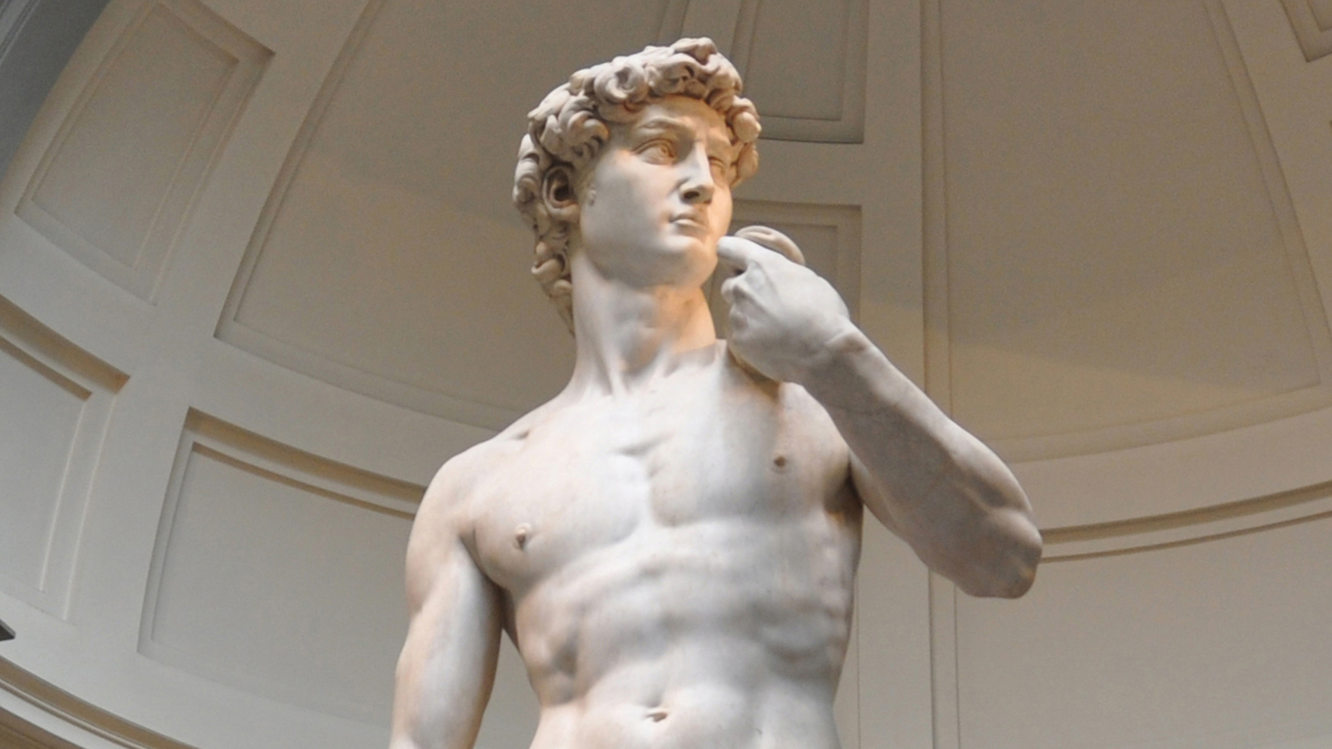 David (1504), Michelangelo, Accademia Gallery, Florence. Photo: Rick Steves’ Europe.